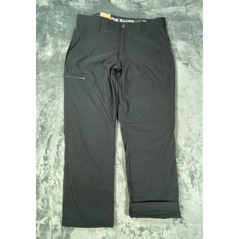 Eddie Bauer Pants 36x30 ‎ Mens Rainier Fleece Lined Water Active Outdoor Hiking